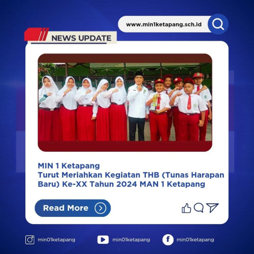 MIN 1 Ketapang Turut Meriahkan Kegiatan THB KE 20 MAN 1 Ketapang
