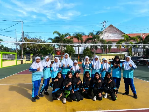 Tim Voli Putri MIN 1 Ketapang Menang Telak 2–0 atas MIS As-Sholihin dalam Rangka HAB ke-80